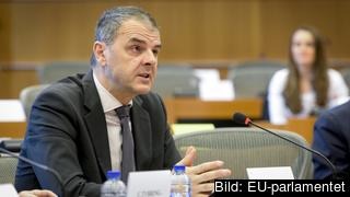 Liberalernas Jasenko Selimovic talar i EU-parlamentet. Arkivbild. Liberalernas Jasenko Selimovic talar i EU-parlamentet. Arkivbild.