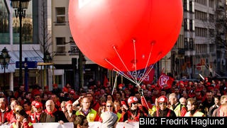 Europafacket har kallat till demonstrationer runt om i Europa mot nedskärningar. Arkivbild.