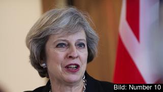 Storbritanniens premiärminister Theresa May. Arkivbild.