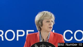 Storbritanniens premiärminister Theresa May. Arkivbild.