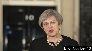 Storbritanniens premiärminister Theresa May. Arkivbild.