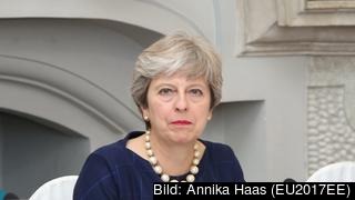 Storbritanniens konservativa premiärminister Theresa May. Arkivbild. Storbritanniens konservativa premiärminister Theresa May. Arkivbild.