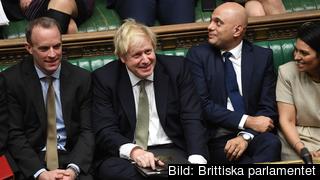 Storbritanniens konservative premiärminister Boris Johnson. Arkivbild.