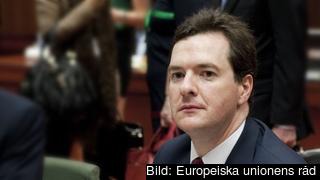 Den brittiske finansministern George Osborne. Arkivbild. Den brittiske finansministern George Osborne. Arkivbild.