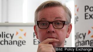 Justitieminister Michael Gove vill bli premiärminister. Arkivbild.