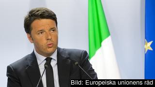 Italiens premiärminister, socialdemokraten Matteo Renzi. Arkivbild. Italiens premiärminister, socialdemokraten Matteo Renzi. Arkivbild.