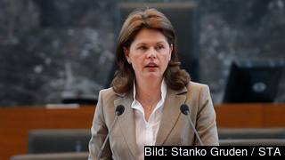 Den socialdemokratiska slovenska premiärministern Alenka Bratušek. Arkivbild. Den socialdemokratiska slovenska premiärministern Alenka Bratušek. Arkivbild.