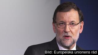 Den spanske premiärministern Mariano Rajoy. Arkivbild. Den spanske premiärministern Mariano Rajoy. Arkivbild.