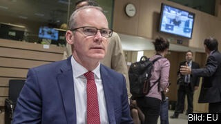 Irlands utrikesminister Simon Coveney. Arkivbild. Irlands utrikesminister Simon Coveney. Arkivbild.