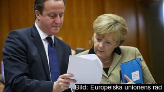 David Camerons utspel kan ha öppnat portarna till en ny fördragsändring. Något som även Angela Merkel fört på tal. Arkivbild. David Camerons utspel kan ha öppnat portarna till en ny fördragsändring. Något som även Angela Merkel fört på tal. Arkivbild.
