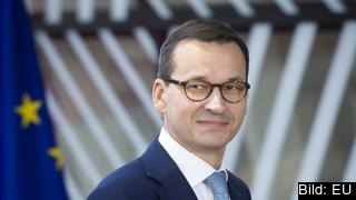 Polens nationalkonservative premiärminister Mateusz Morawiecki. Arkivbild. Polens nationalkonservative premiärminister Mateusz Morawiecki. Arkivbild.