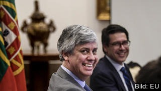 Eurogruppens ordförande, den portugisiske finansministern Mário Centeno, ledde möttet. Eurogruppens ordförande, den portugisiske finansministern Mário Centeno, ledde möttet.