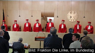Författningsdomstolen i tyska Karlsruhe hade tidigare tillfrågat EU-domstolen råd i frågan. Arkivbild. Författningsdomstolen i tyska Karlsruhe hade tidigare tillfrågat EU-domstolen råd i frågan. Arkivbild.