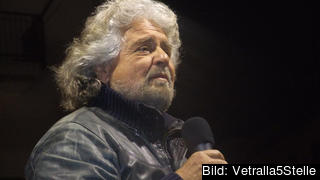Beppe Grillo vill leda en italiensk regering. Beppe Grillo vill leda en italiensk regering.