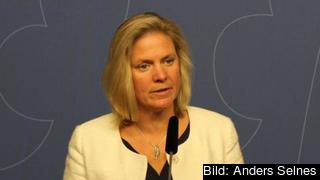 Finansminister Magdalena Andersson. Arkivbild. Finansminister Magdalena Andersson. Arkivbild.