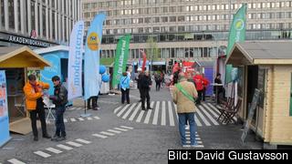 Bara Socialdemokraterna satsar mer pengar än Sverigedemokraterna i EU-valet.