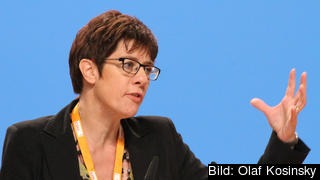 Annegret Kramp-Karrenbauer, avgående ledare för tyska kristdemokratiska CDU. Arkivbild. Annegret Kramp-Karrenbauer, avgående ledare för tyska kristdemokratiska CDU. Arkivbild.