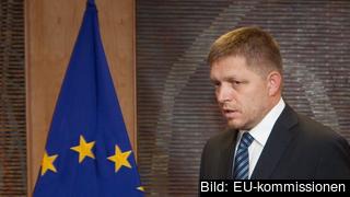 Slovakiens socialdemokratiske premiärminister Robert Fico. Arkivbild. Slovakiens socialdemokratiske premiärminister Robert Fico. Arkivbild.