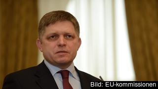 Slovakiens socialdemokratiske premiärminister Robert Fico. Arkivbild. Slovakiens socialdemokratiske premiärminister Robert Fico. Arkivbild.