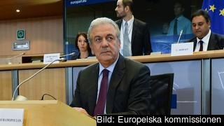 Dimitris Avramopoulos är tidigare grekisk försvarsminister