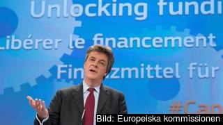 EU:s finansmarknadskommissionär Jonathan Hill. EU:s finansmarknadskommissionär Jonathan Hill.
