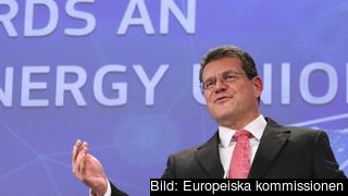 Maroš Šefčovič, vice ordförande i EU-kommissionen, ansvarar för arbetet med energiunionen. Maroš Šefčovič, vice ordförande i EU-kommissionen, ansvarar för arbetet med energiunionen.