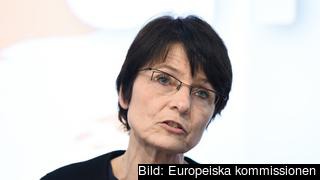 EU:s sysselsättningskommissionär, belgiska kristdemokraten Marianne Thyssen. Arkivbild.