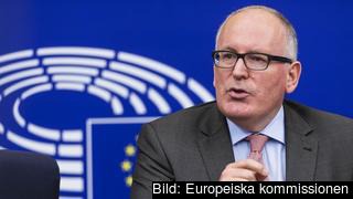 EU:s kommissionens förste vice ordförande Frans Timmermans.