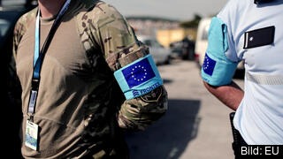 EU:s gränsbyrå föreslås i unionens framtida asyl- och migrationspolitik få en ökad roll i avvisningar. Arkivbild.