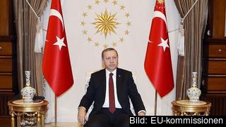 Turkiets president Recep Tayyip Erdoğan. Foto: EU-kommissionen Turkiets president Recep Tayyip Erdoğan. Foto: EU-kommissionen