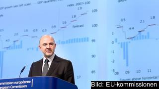 EU:s ekonomikommissionär Pierre Moscovici. Foto: EU-kommissionen EU:s ekonomikommissionär Pierre Moscovici. Foto: EU-kommissionen