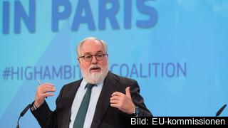 EU:s klimatkommissionär Miguel Arias Cañete.