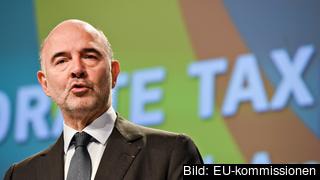 EU:s skattekommissionär, den franske socialdemokraten Pierre Moscovici.