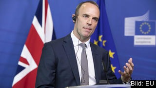 EU-minister Dominic Raab är en av flera brittiska ministrar avgått under torsdagen.