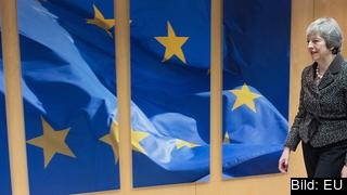 Storbritanniens konservativa premiärminister Theresa Mays regering riskerar att falla om utträdesavtalet röstas ned. Arkivbild. Storbritanniens konservativa premiärminister Theresa Mays regering riskerar att falla om utträdesavtalet röstas ned. Arkivbild.