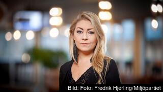 En kraftig klimatpolitik står överst på Miljöpartiets topp-i-fem-lista över viktiga EU-frågor i riksdagsvalet enligt Maria Ferm (MP). En kraftig klimatpolitik står överst på Miljöpartiets topp-i-fem-lista över viktiga EU-frågor i riksdagsvalet enligt Maria Ferm (MP).