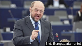 EU-parlamentets talman Martin Schulz. Arkivbild. EU-parlamentets talman Martin Schulz. Arkivbild.