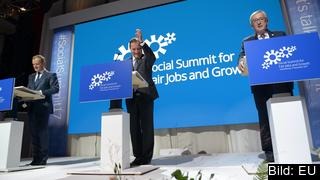 Sociala pelaren som EU:s ledare enades om på Göteborgstoppmötet hotar den svenska modellen enligt en ny rapport från Ratio. Sociala pelaren som EU:s ledare enades om på Göteborgstoppmötet hotar den svenska modellen enligt en ny rapport från Ratio.