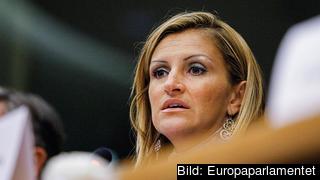 Den italienska liberala EU-parlamentarikern Sonia Alfano är ordförande för det särskilda utskottet för organiserad brottslighet, korruption och penningtvätt. Arkivbild. Den italienska liberala EU-parlamentarikern Sonia Alfano är ordförande för det särskilda utskottet för organiserad brottslighet, korruption och penningtvätt. Arkivbild.